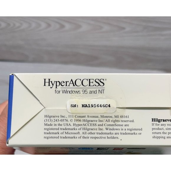 HyperAccess 8 Windows 95 PC Terminal Emulation Software CD Upgrade HyperTerminal - Picture 7 of 10